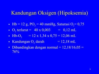 Oksigen Rendah Terapi oksigen | PPT