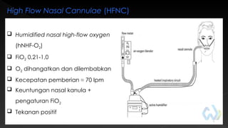 Humidified O2 Fio2 Terapi Final to word oksigenisasi. .pptx