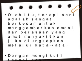Terapi seni