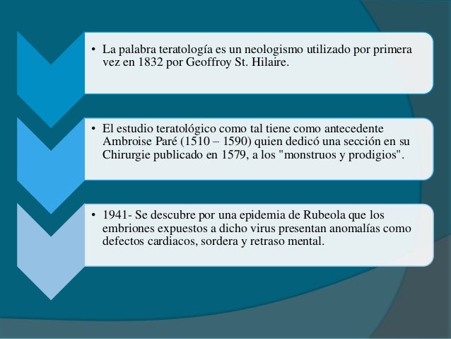 Efecto teratogenico durante el embarazo. Efecto teratogenico durante el embarazo.