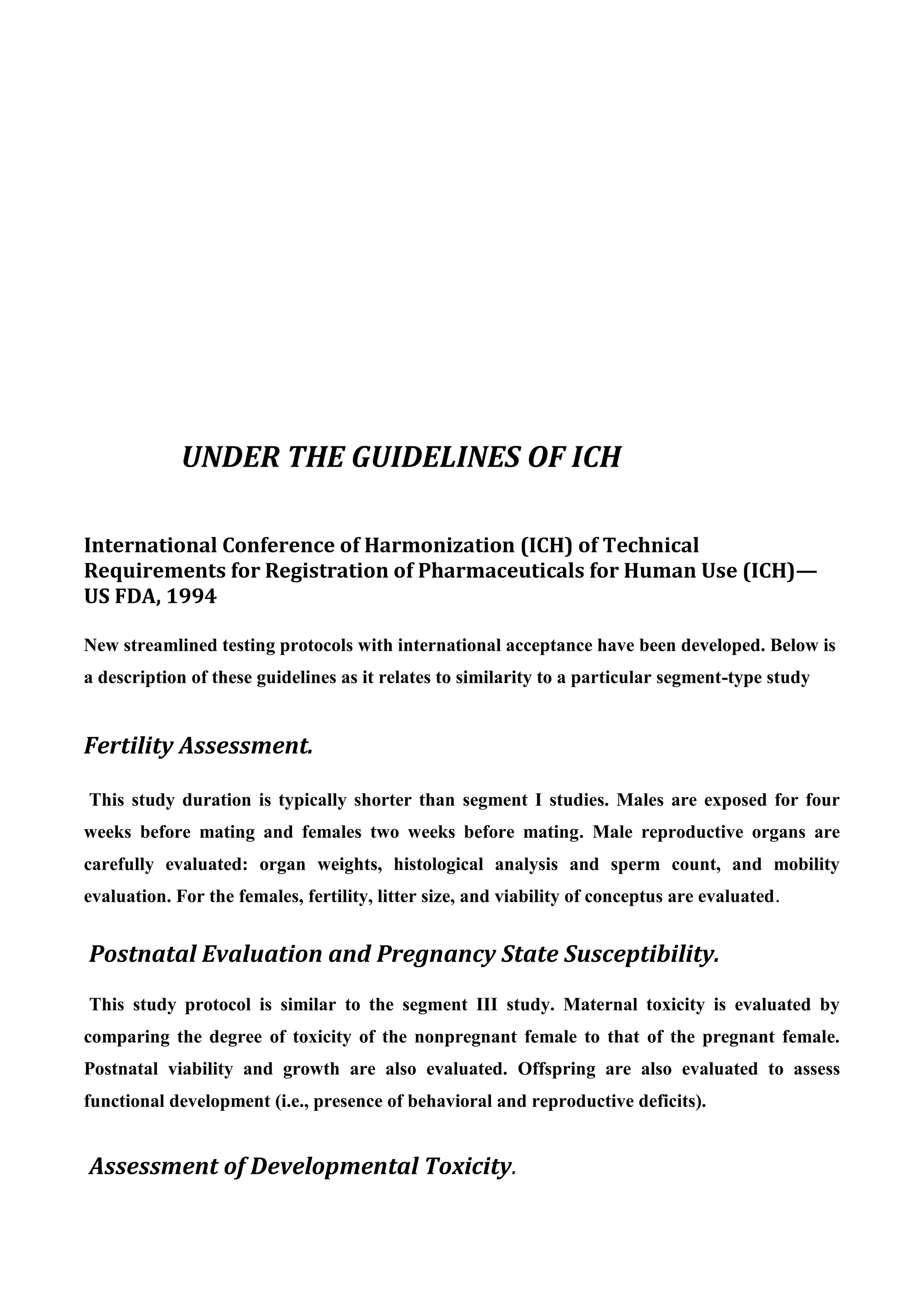 Seminar on Teratogenicity by Sumaraja