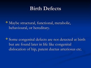 Year 1 Med School Teratology Slides Learning | PPT