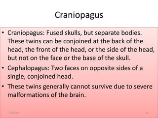 Teratology & embryology | PPTX