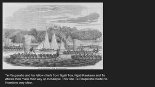 Te Rauparaha in Te Wai Paunamu | PPTX