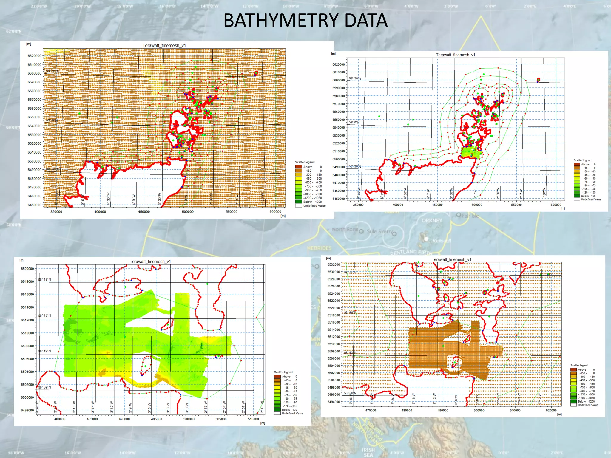 BATHYMETRY DATA
 