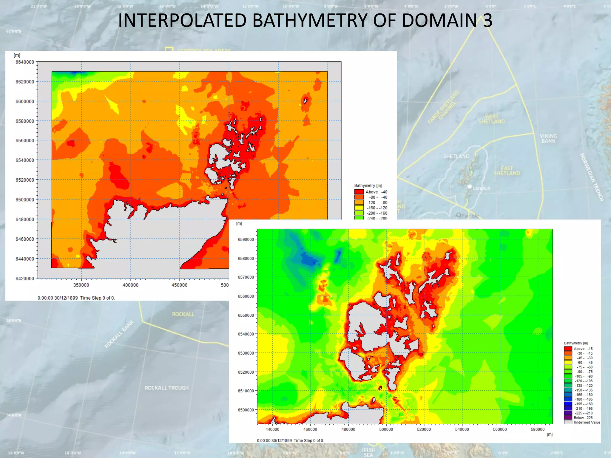 INTERPOLATED BATHYMETRY OF DOMAIN 3
 