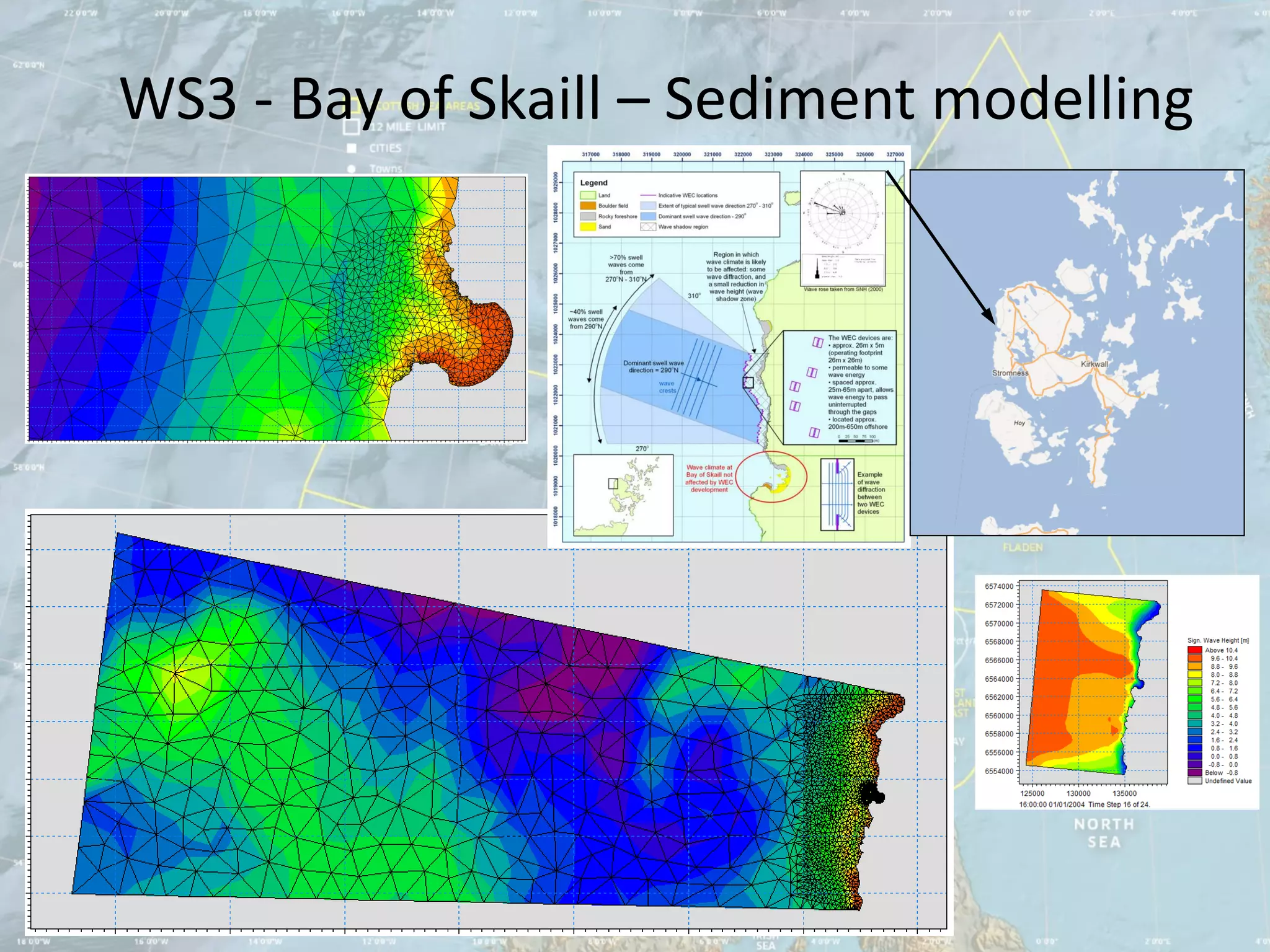 WS3 - Bay of Skaill – Sediment modelling
 