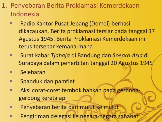 Terbentuknya negara kebangsaan indonesia