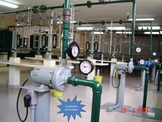 Instalações
de recalque
 