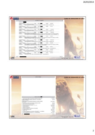 26/03/2014
2
Prof. Oscar Lopes - Março 2014
CURSO DE DOMADORES DE LEÃO!
Prof. Oscar Lopes - Março 2014
CURSO DE DOMADORES DE LEÃO!
 