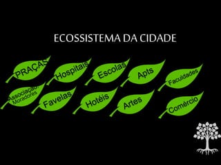 ECOSSISTEMA DA CIDADE
 