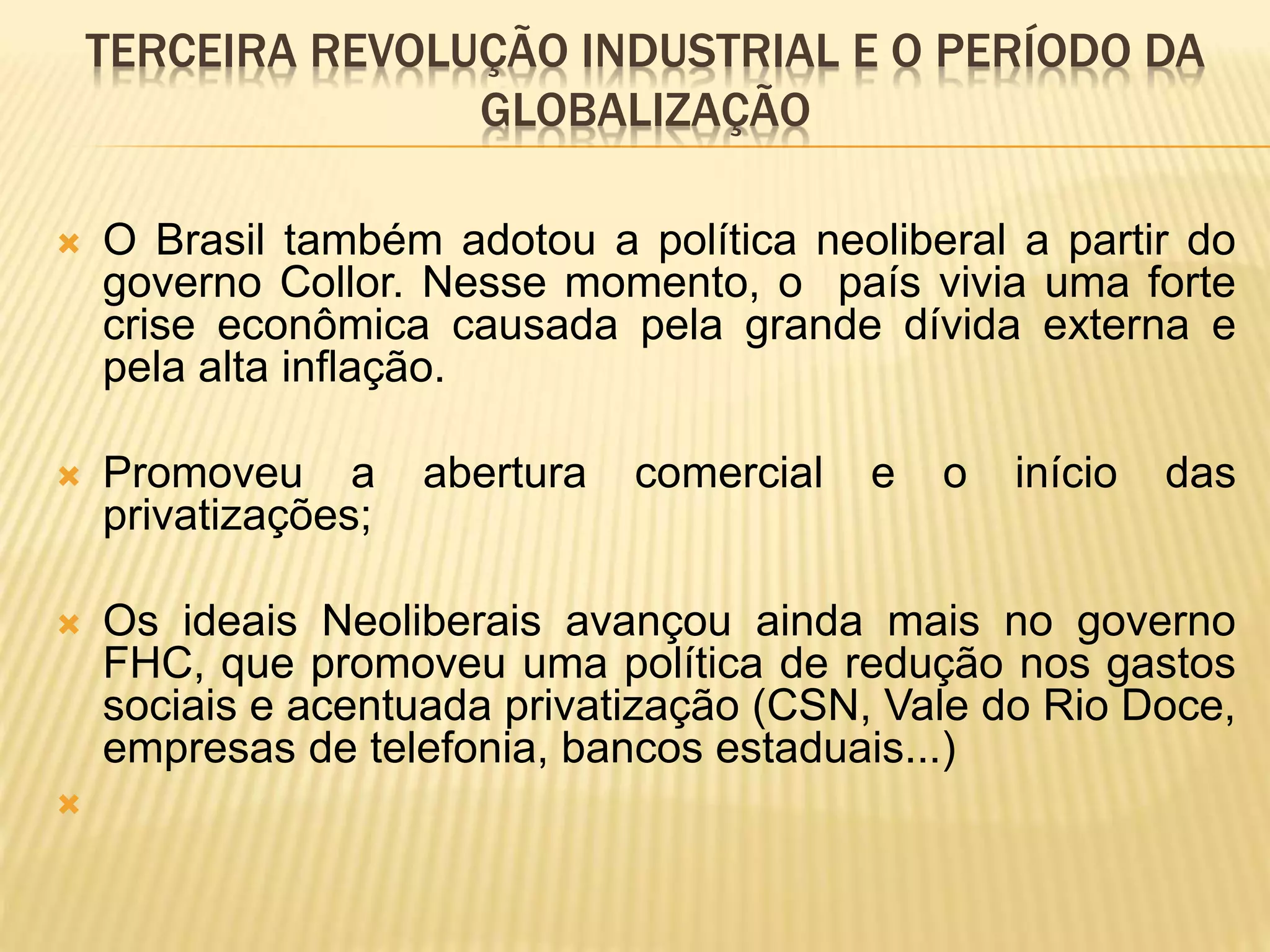 Terceira Revolução industrial e o período da globalização.pptx