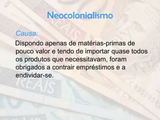 Falta de assistência;