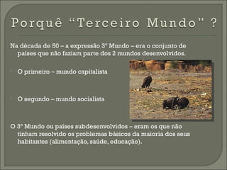 Terceiro mundo | PPT
