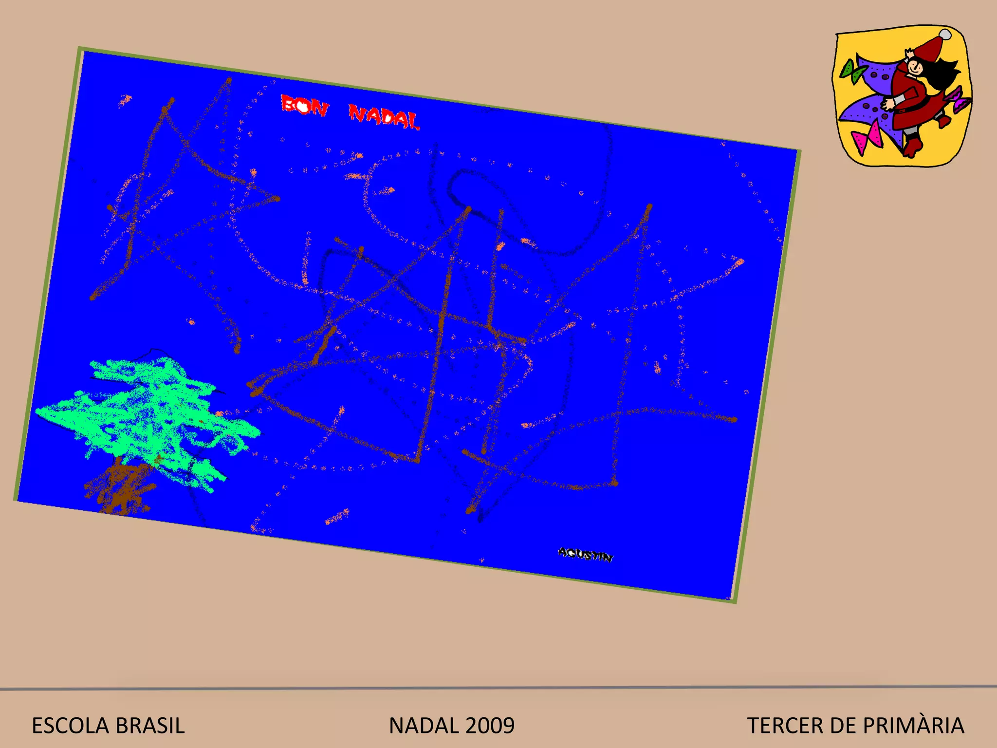 ESCOLA BRASIL  NADAL 2009  TERCER DE PRIMÀRIA 