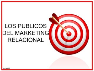 LOS PUBLICOS
DEL MARKETING
RELACIONAL
 