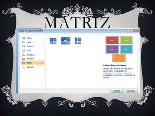 MATRIZ
 