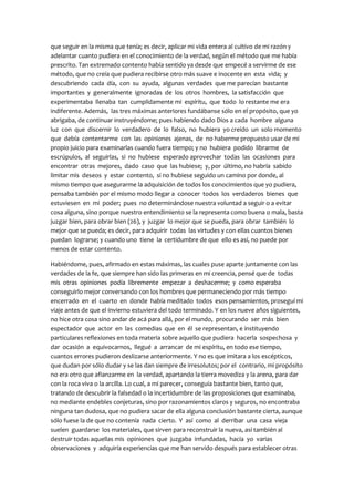 Tercera parte del discurso del método