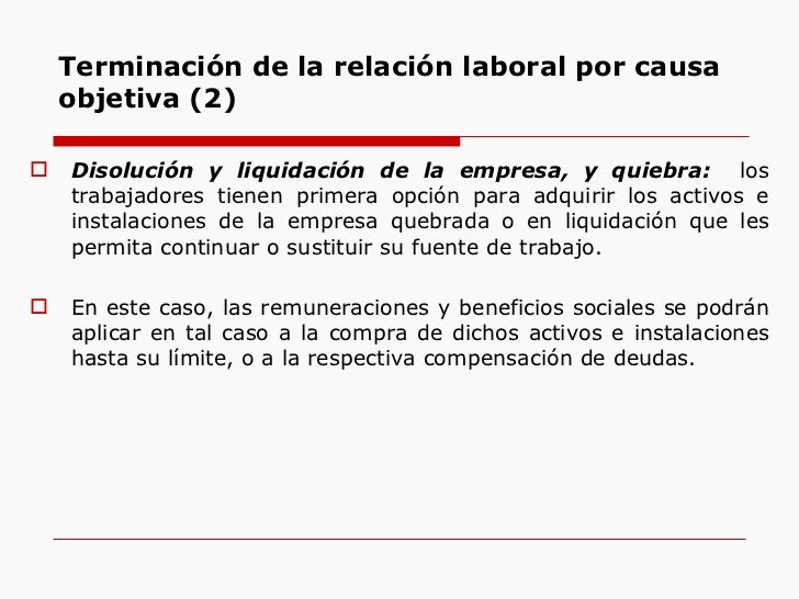 SUSPENSION-EXTINCION DEL CONTRATO DE TRABAJO