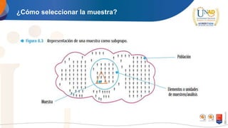 ¿Cómo seleccionar la muestra?
 
