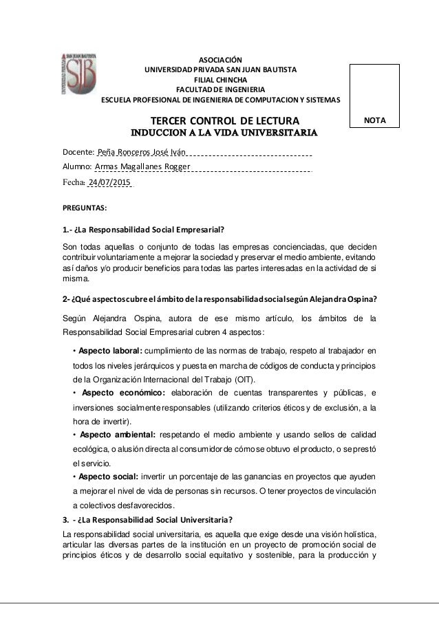 Tercer control de lectura resuelta