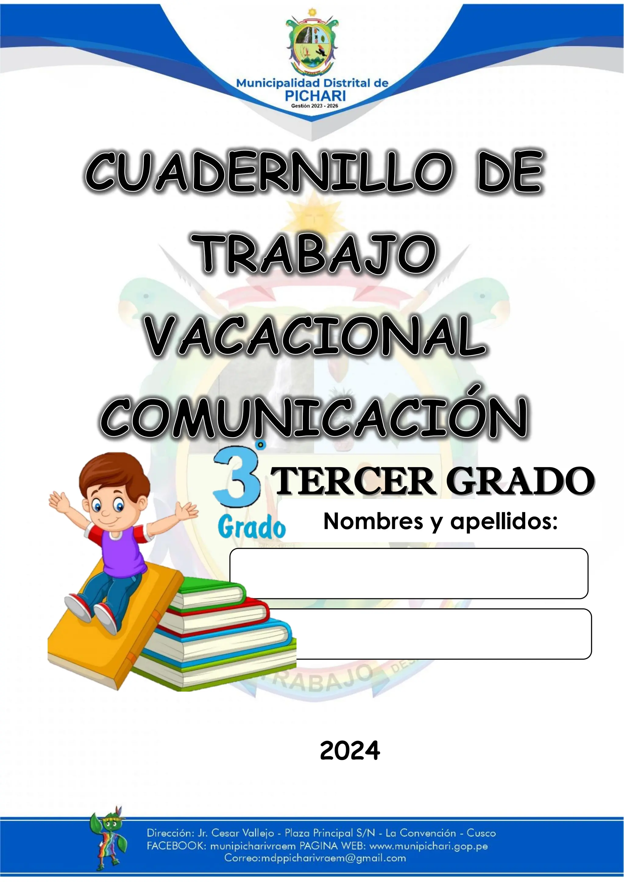 Cuadernillo Para Tercer Grado De Primaria Pdf Image To U 768x1024