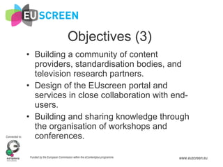 EUscreen Terena Networking Conference