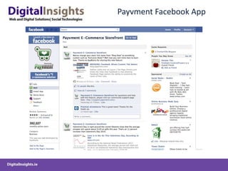 eCommerce within Facebook
