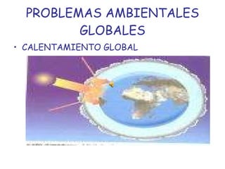 PROBLEMAS AMBIENTALES GLOBALES ,[object Object]