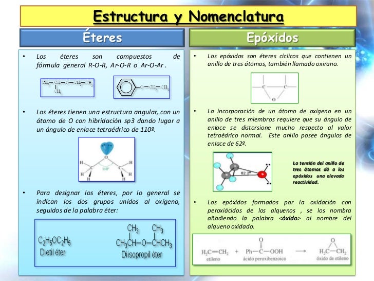 ÉTERES Y EPÓXIDOS