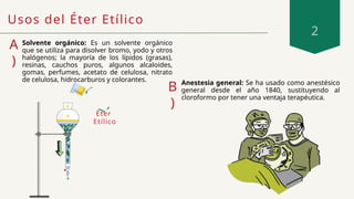 OBTENCIO DEL ÉTER ETÍLICO EN LABORATORIO.pptx
