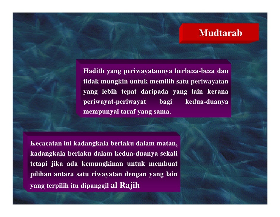Terima Tolak Hadith Terima Tolak Hadith
