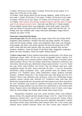 Terjemahan screening pada tb anak asimptomatik | DOCX