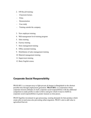 Term paper-on-pran-rfl-group | DOC