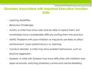 Enhancing School Readiness Through Executive Function and Cognitive ...
