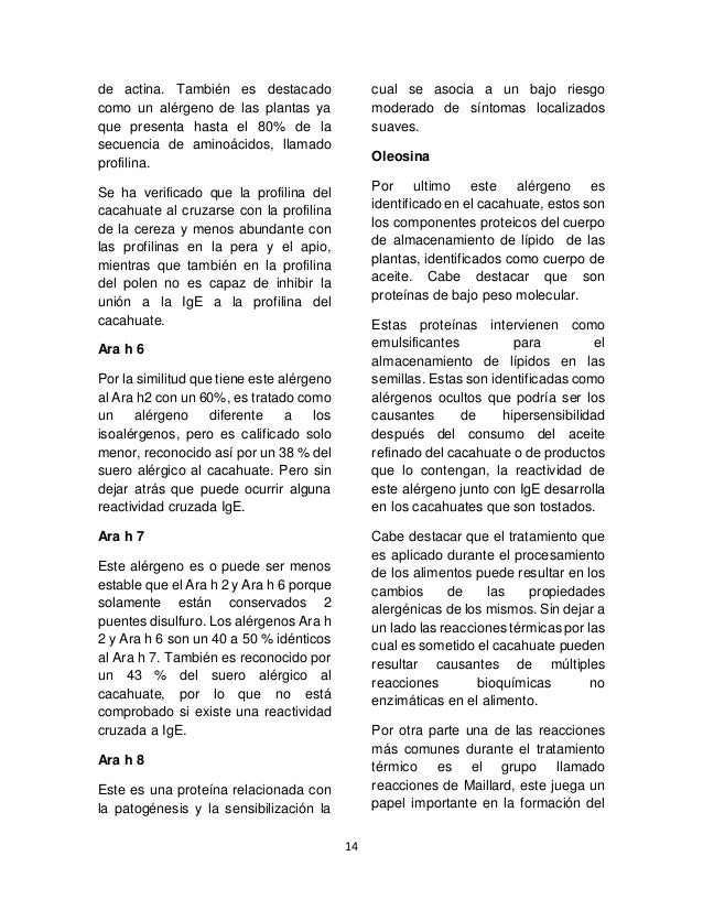 Alergia Al Cacahuate - 