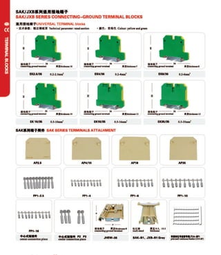 Meba Terminal Block Catalogue