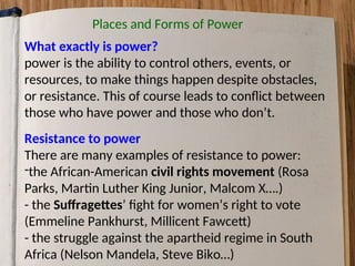 Terminale - Notion 2 - Places and Forms of Power.ppt