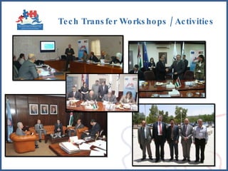 Tech Transfer Workshops / Activities 