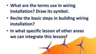 Wiring Lesson Terminating and Connecting Electrical Wiring and Electronic Circuits ...
