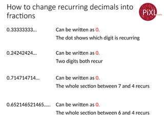 Terminating and Recurring decimals .pptx