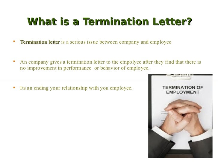 what is a termination letter