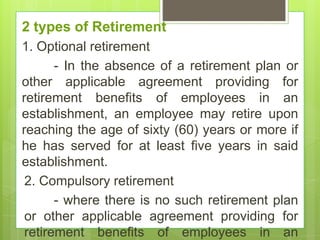 Termination of employment part 2 | PPT