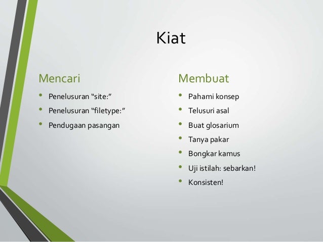 Terminologi dan Neologisme Bahasa Indonesia