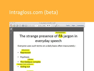 Intragloss.com (beta)
 