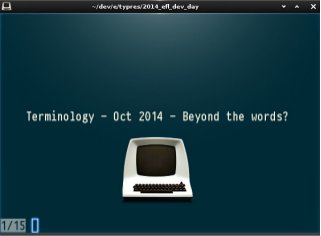 [E-Dev-Day 2014][9/16] Terminology: beyond the words