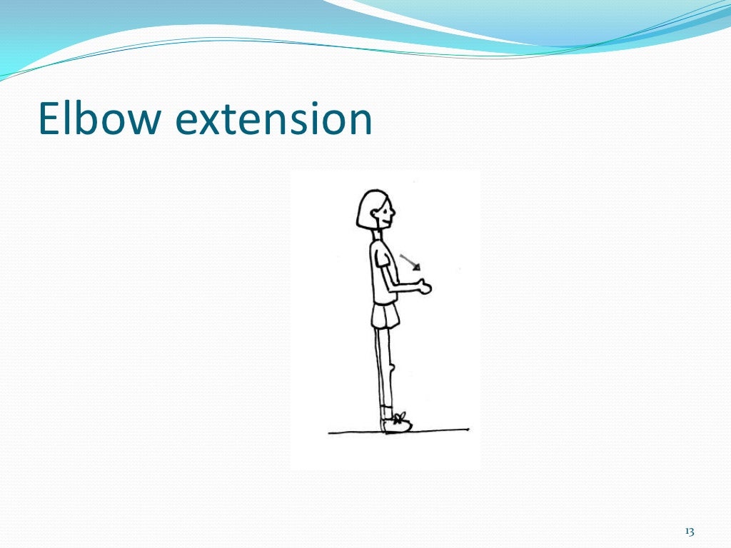 Terminology of joint movement