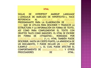 Terminos informaticos