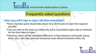 Termicite Injection TermiPore Installation After Construction.pptx