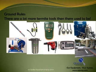 Termit Control Tools Termite control tools equipment strategy | PDF